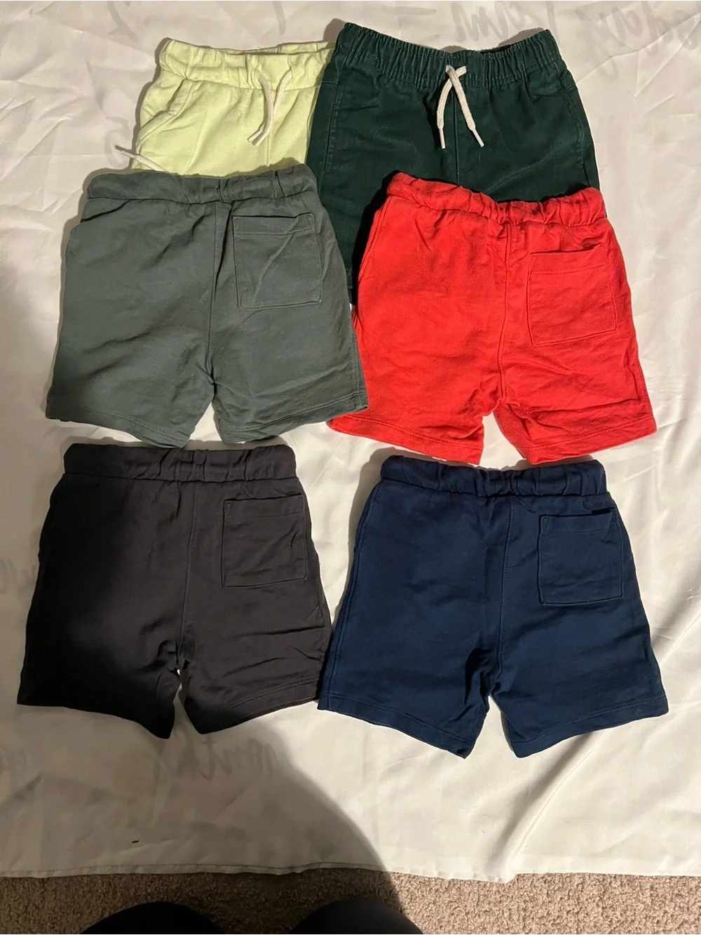 Set of Seven Old Navy Toddler Drawstring Shorts in a Variety of Colors Size 2T